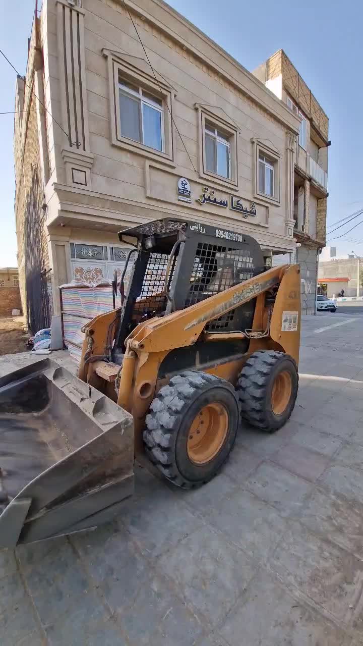 اجاره مینی لودر با جلوبند بیل میکانیکی|خودرو اجارهای|بردسکن, |دیوار