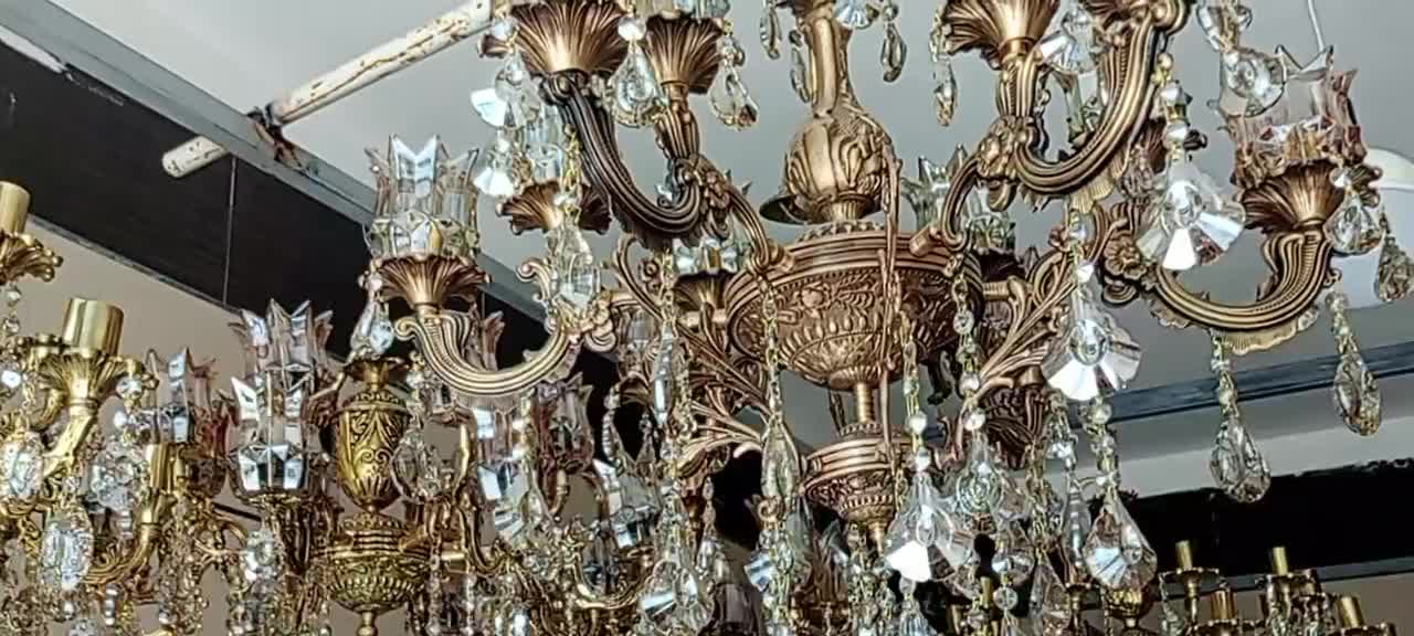 لوستر شاخه رز|لوستر و چراغ آویز|بروجرد, |دیوار