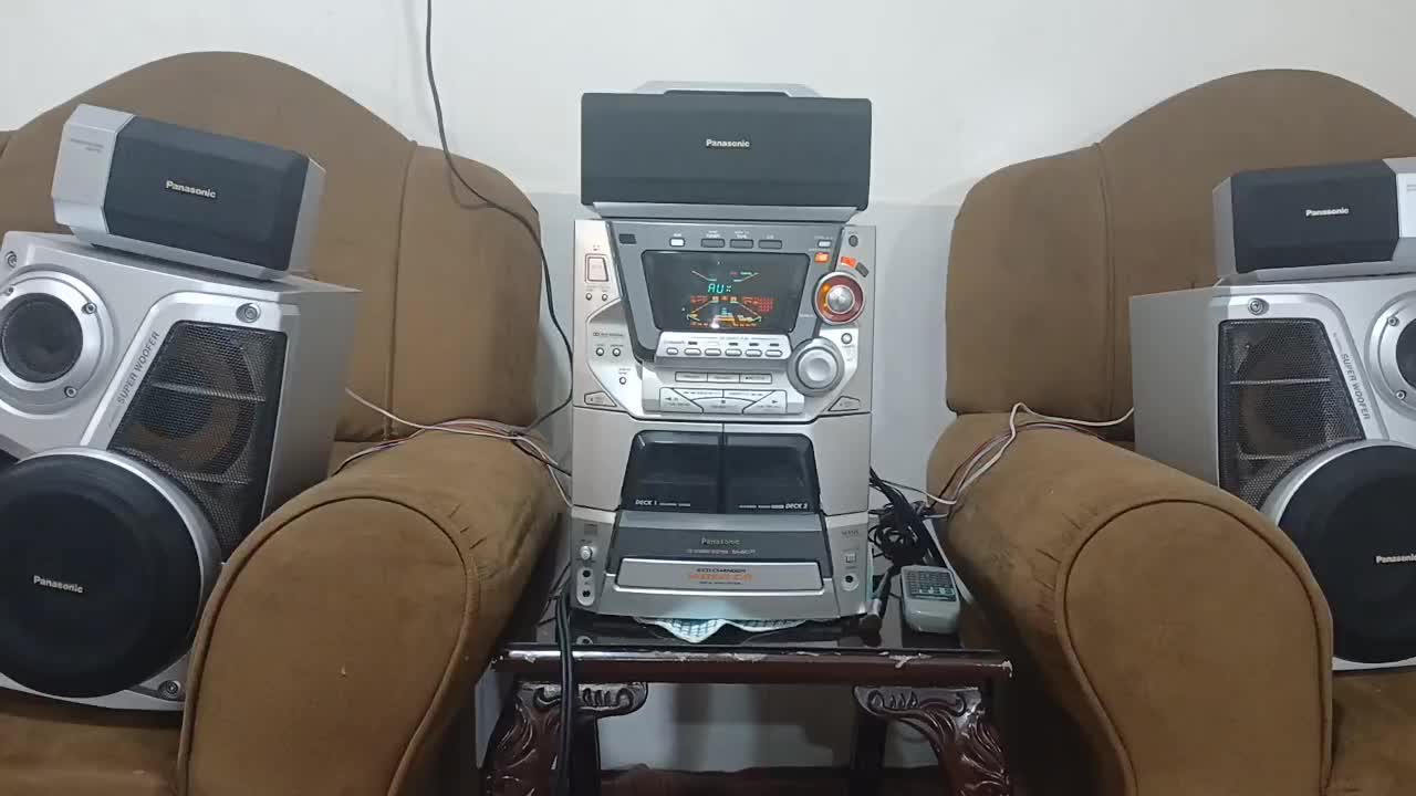 ضبط پاناسونیک مدلSA،Ak177|سیستم صوتی خانگی|نوکنده, |دیوار