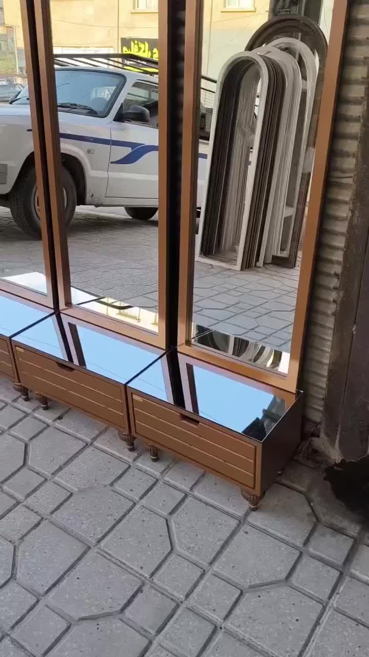 آینه رهام|آینه|قزوین, |دیوار