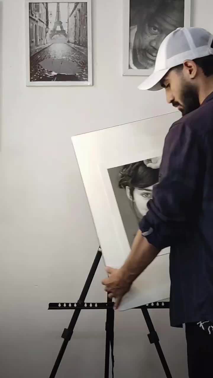 سفارش چهره سیاهقلم / تابلو طراحی چهره / کادوی تولد|تابلو، نقاشی، عکس|سبزوار, هویزه|دیوار