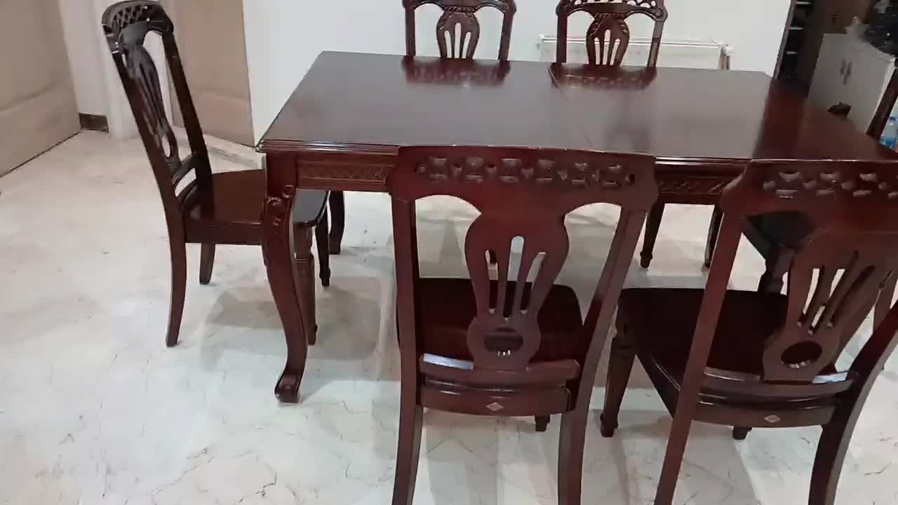 میز نهارخوری مالزی تبدیلشو ۶ به ۸ کمجا|میز و صندلی غذاخوری|تهران, پونک|دیوار