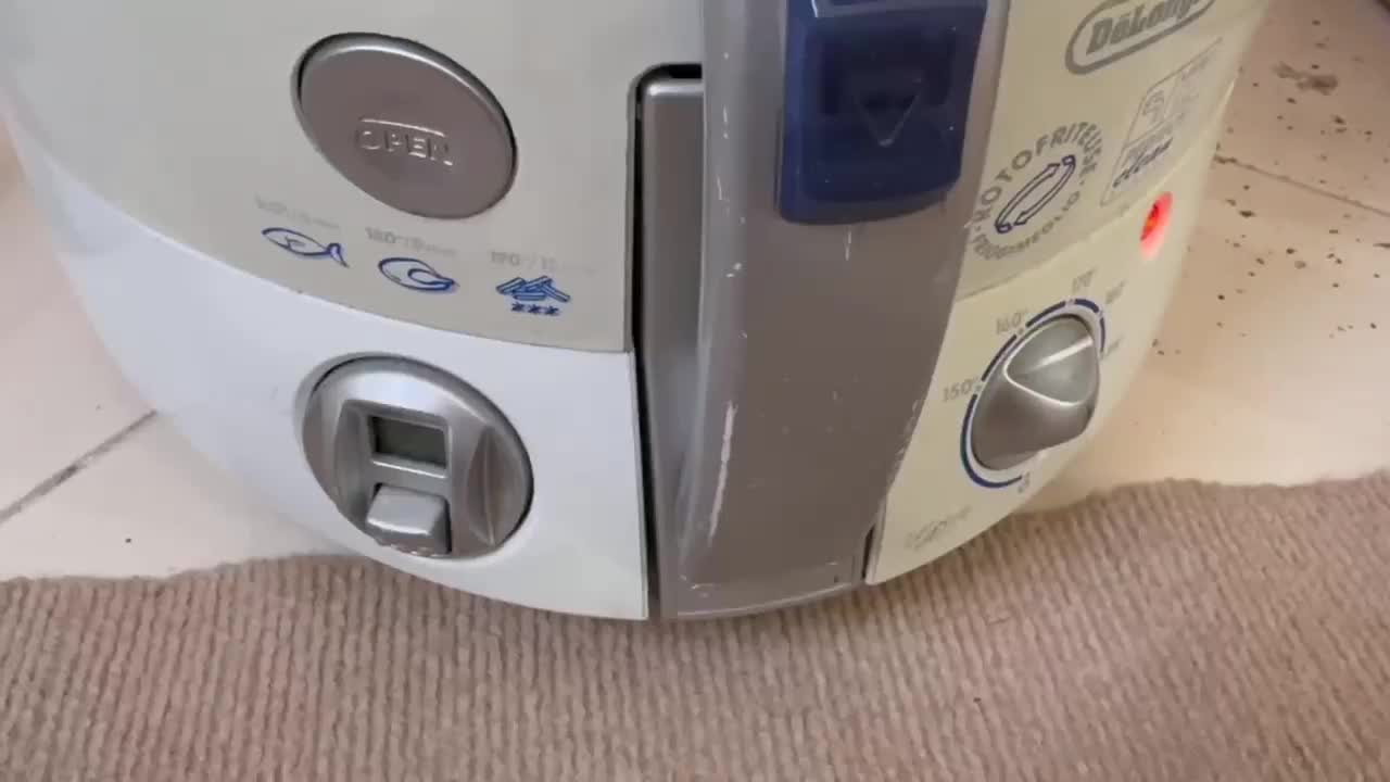 سرخ‌کن دلونگی Delonghi RotoFry F18436 (استوک تمیز)|اجاق گاز و لوازم برقی پخت‌وپز|پرند, فاز ۶|دیوار