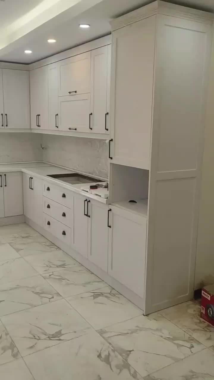 کابینت و کافی بار سفید و رنگ چوب|مصالح و تجهیزات ساختمان|چهاردانگه (تهران), |دیوار