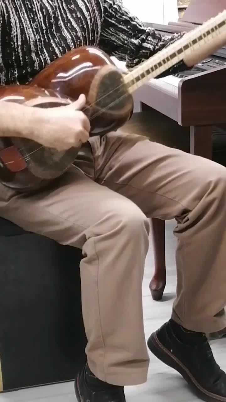 تار استاد محمد حاتمی|سازهای سنتی|شیراز, ریشمک|دیوار