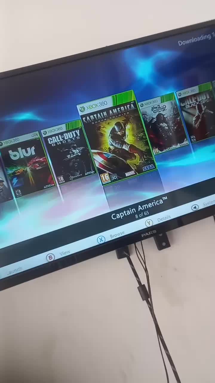 xbox360 ایکس باکس ۳۶۰ تک دسته هارد۵۰۰فول گیم|کنسول، بازی ویدئویی و آنلاین|کاشان, معلم|دیوار