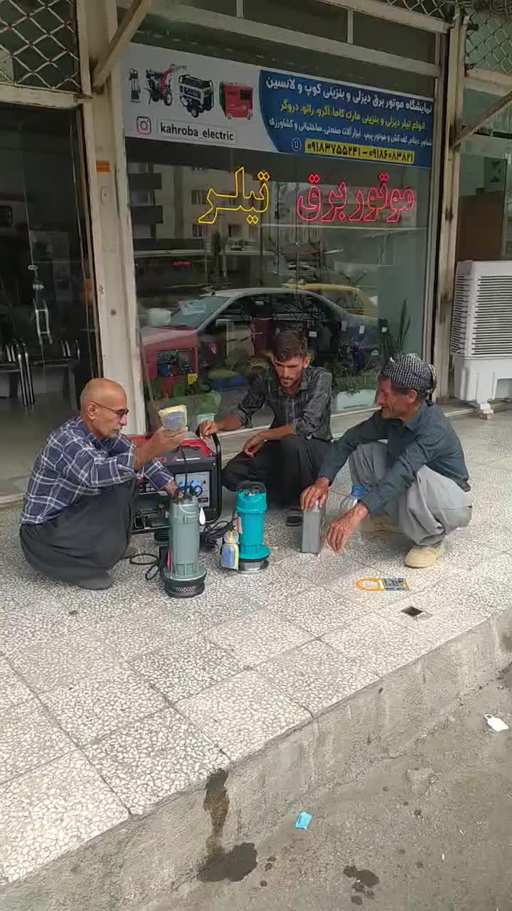 موتور پمپ دیزلی ارتفاع بالا 106 متری 3 اینچ|ماشینآلات صنعتی|بانه, |دیوار