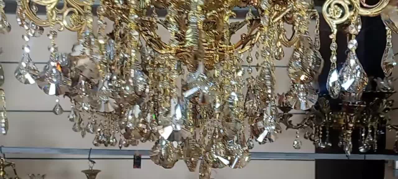 لوستر شاخه پرنس|لوستر و چراغ آویز|بروجرد, |دیوار