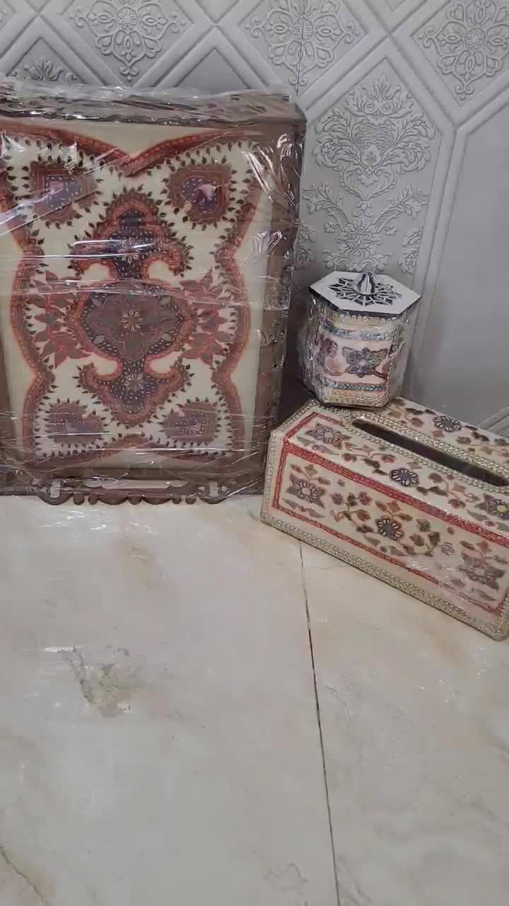 سینی‌، قندون، قاب و جای دستمال پته|صنایع دستی و سایر لوازم تزئینی|سیرجان, |دیوار