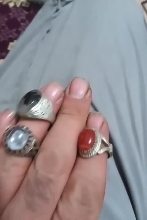 انگشتره شجر.لعل بدخشان.عقیق سلیمانی|جواهرات|کرج, حصارک پایین|دیوار