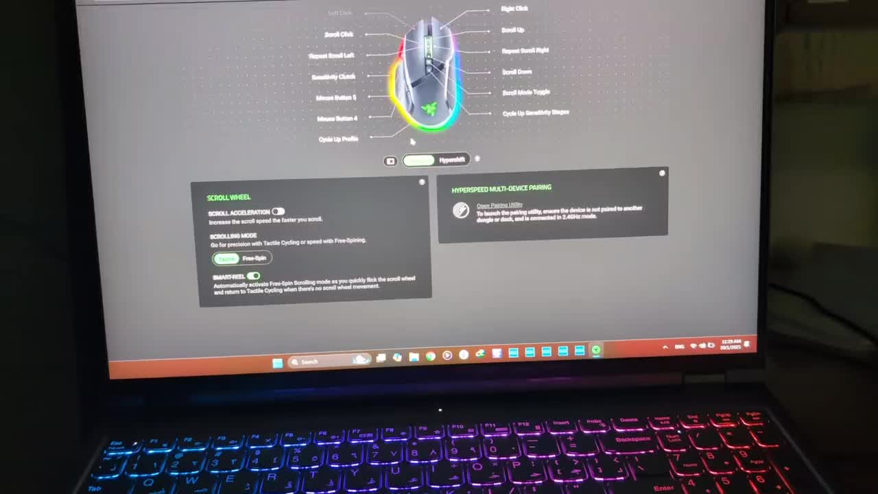 ماوس بی سیم گیمینگ ریزرRazer Basilisk V3 Pro|قطعات و لوازم جانبی رایانه|بندرعباس, |دیوار