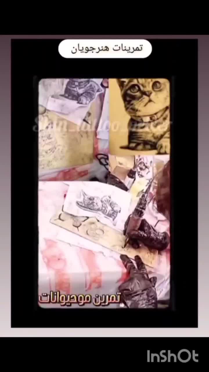 تتو بدن وصورت و آموزش و پاک تتو‌ بانوان اقایون|خدمات آرایشگری و زیبایی|گرگان, |دیوار
