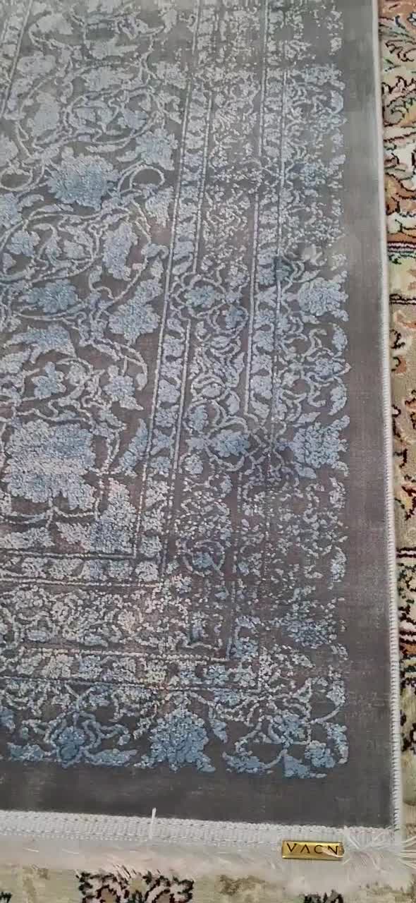 ۴ تخته فرش ۹ متری طرح وینتج‌ پلمپ شده گلبرجسته|فرش|خاوران, |دیوار