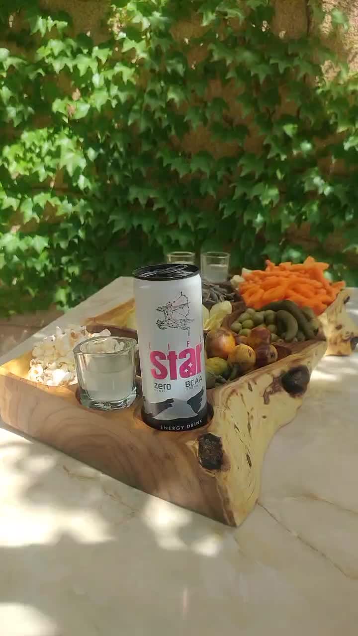 ظروف چوبی اردو خوری دکوری تزئینی|ظروف سرو و پذیرایی|تاکستان, |دیوار