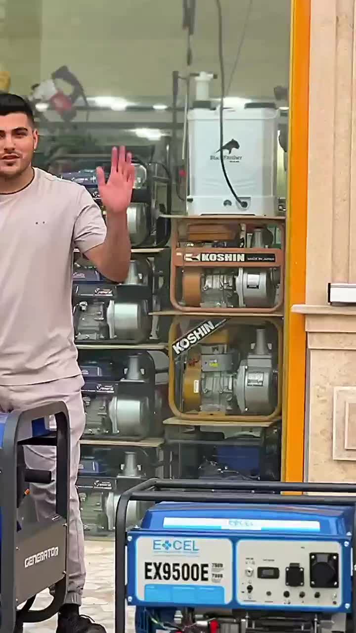 ژنراتور برق جیانگ دانگ موتور جوش اینورتر ۸،۵کیلوات|ابزارآلات|رشت, بلوار گیلان|دیوار