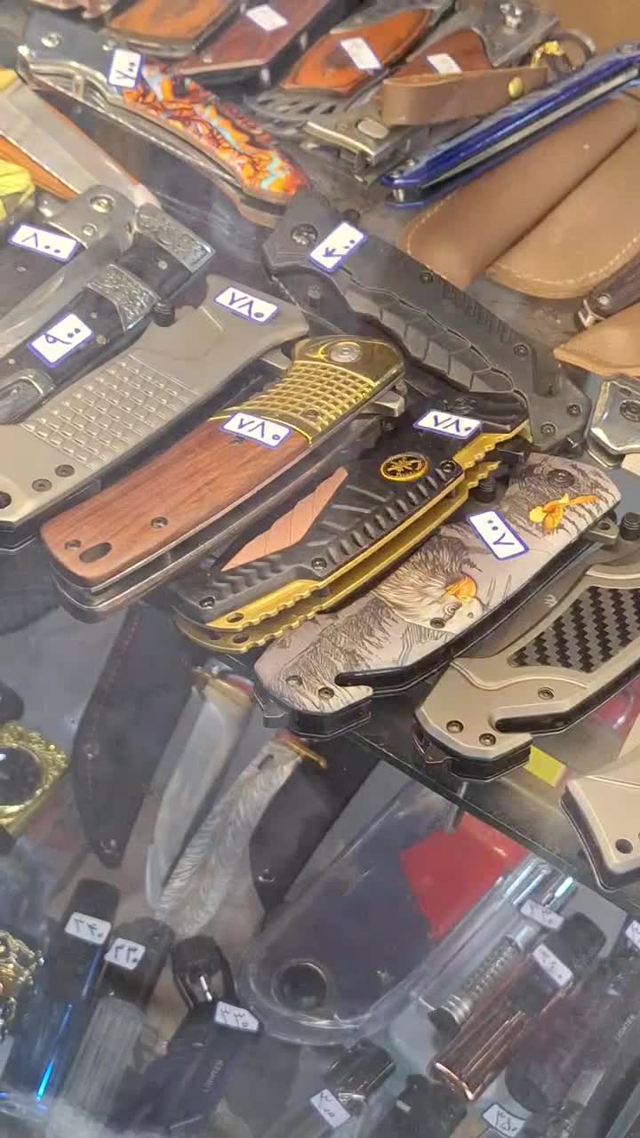 چاقو شکاری ضامن دار|کوهنوردی و کمپینگ|رشت, حمیدیان|دیوار