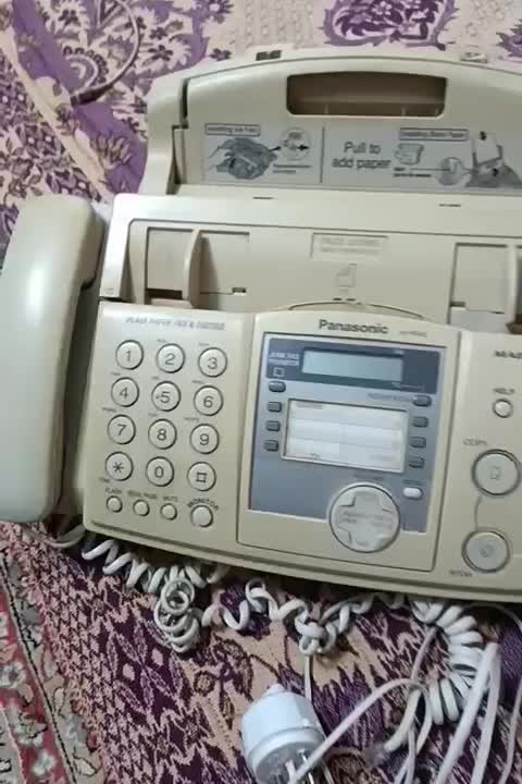 تلفن فکس پاناسونیک اصل ژاپن|پرینتر، اسکنر، کپی، فکس|مشهد, بهمن|دیوار