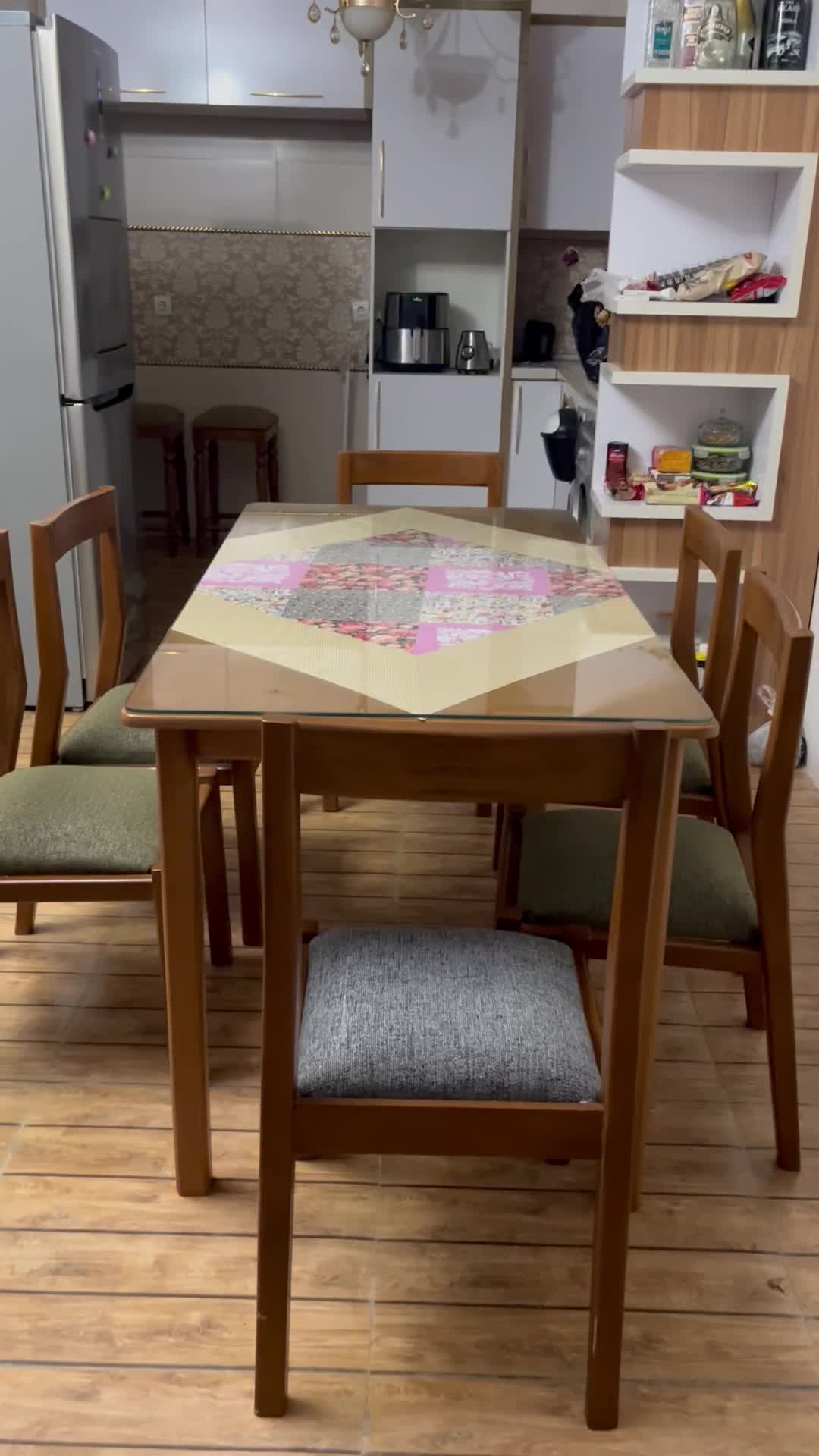 میز ناهار خوری ۶ نفره با صندلی|میز و صندلی غذاخوری|بابلسر, |دیوار