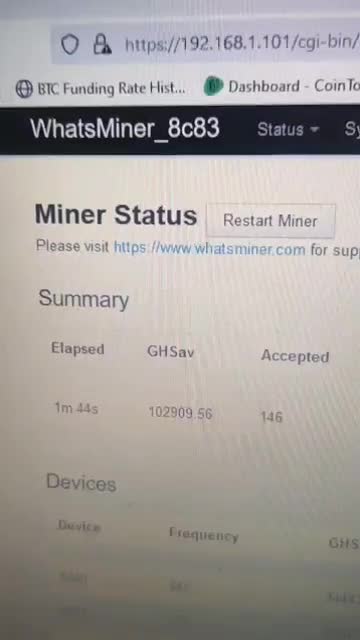 miner ماینر M30s+100 th|قطعات و لوازم جانبی رایانه|تهران, شهرک غرب|دیوار