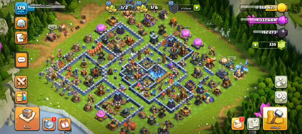 اکانت گیم کلش اف کلنز همراه  کلن|کنسول، بازی ویدئویی و آنلاین|مشهد, مصطفی خمینی|دیوار