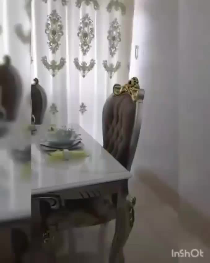 مبلمان ۷ نفره میز غذاخوری ۶ نفره  ویترین و ساعت|مبلمان خانگی و میز عسلی|داران, |دیوار