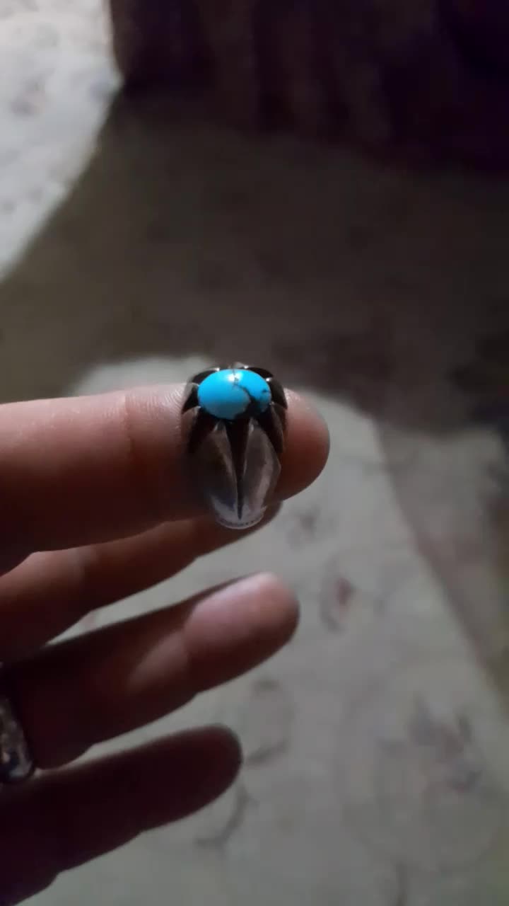 انگشتر فیروزه نیشابور|جواهرات|تهران, مینای شمالی (مخبر)|دیوار