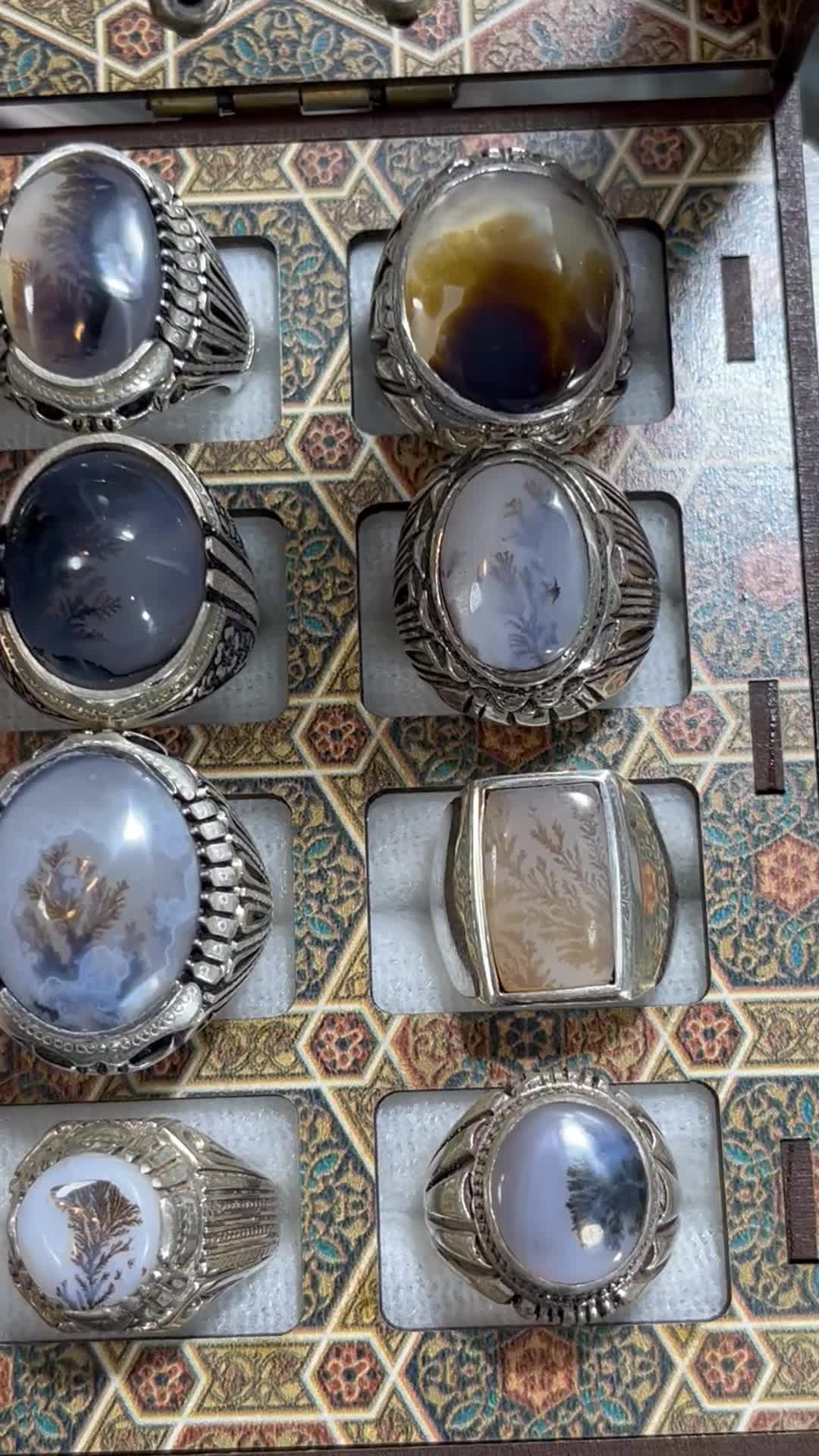 انواع انگشتر شجر فیروزه و پلاک|جواهرات|همدان, |دیوار
