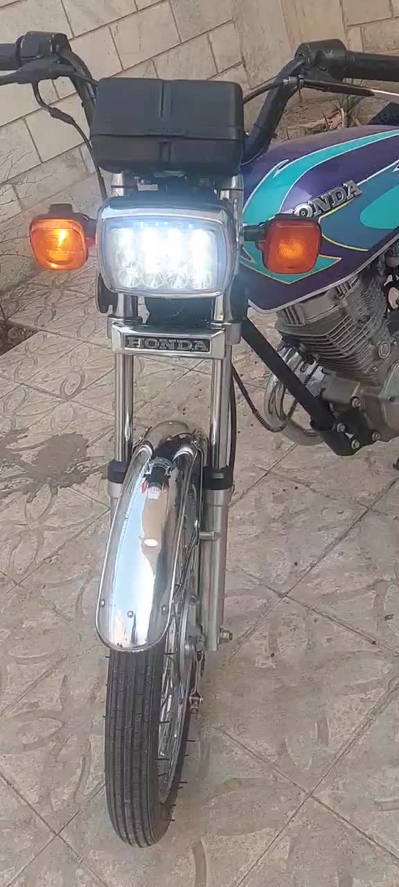 هوندا۱۲۵ لازرورقی انجین پلمپ به شرط|موتورسیکلت|تهران, فردوس|دیوار