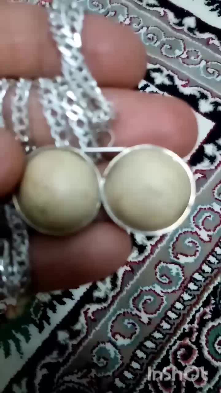 پلاک زنانه و مردانه و یک جفت مهره|جواهرات|بندرعباس, |دیوار