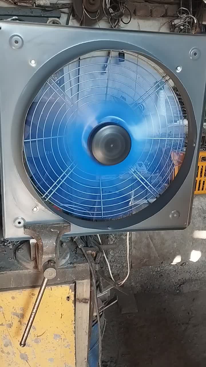 فن هواکش صنعتی ۶۰در۶۰تکفاز پره فلزی|پنکه و تصفیهکنندهٔ هوا|خاوران, |دیوار