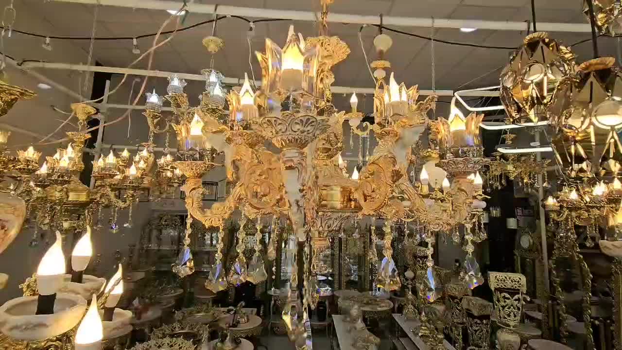 لوستر دیوارکوب برنجی کنارسالنی|لوستر و چراغ آویز|مشهد, طلاب|دیوار