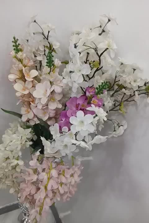 گل و گلدان نقره ای|گل و گیاه طبیعی|بهارستان, |دیوار