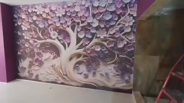 پخش کاغذ دیواری از رولی ۱۲۰ تومان|خدمات پیشه و مهارت|پرند, فاز ۰|دیوار