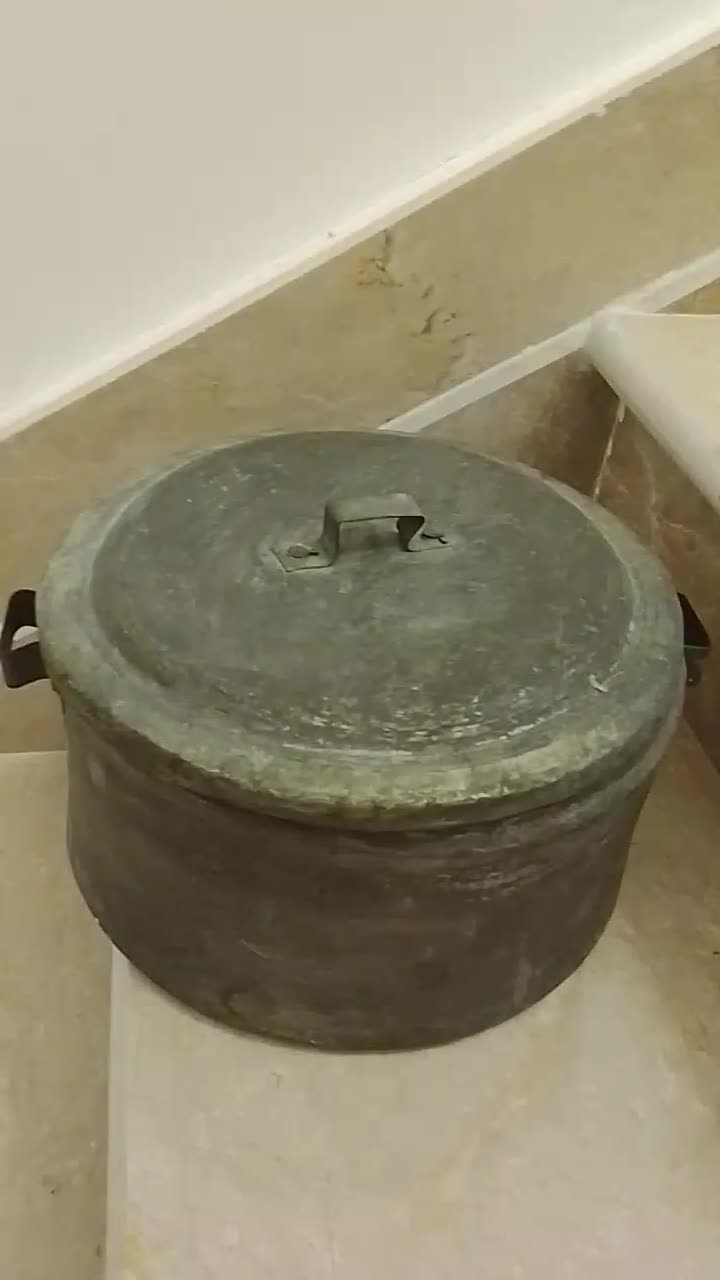 قابلمه مسی خیلی  قدیمی|کلکسیون اشیاء عتیقه|تنکابن, |دیوار