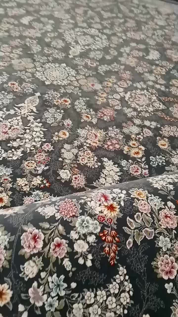 ۴ تا فرش ۹ متر ۱۲۰۰ شانه تراکم ۳۶۰۰ گلبرجسته پلمپ|فرش|خرمآباد, |دیوار