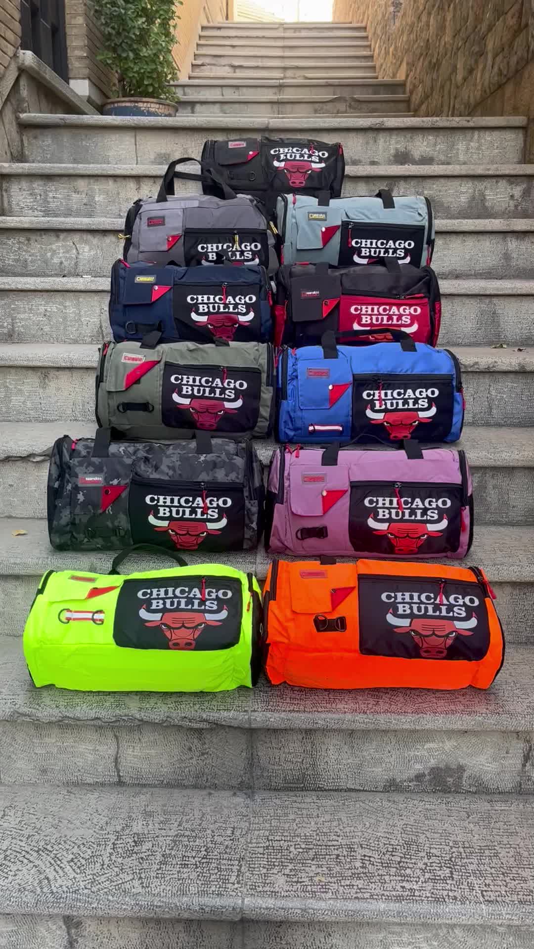 ساک ورزشی شیکاگو بولز کوله کیف ۱۱ رنگ شمعی|کیف، کفش، کمربند|اصفهان, همتآباد|دیوار
