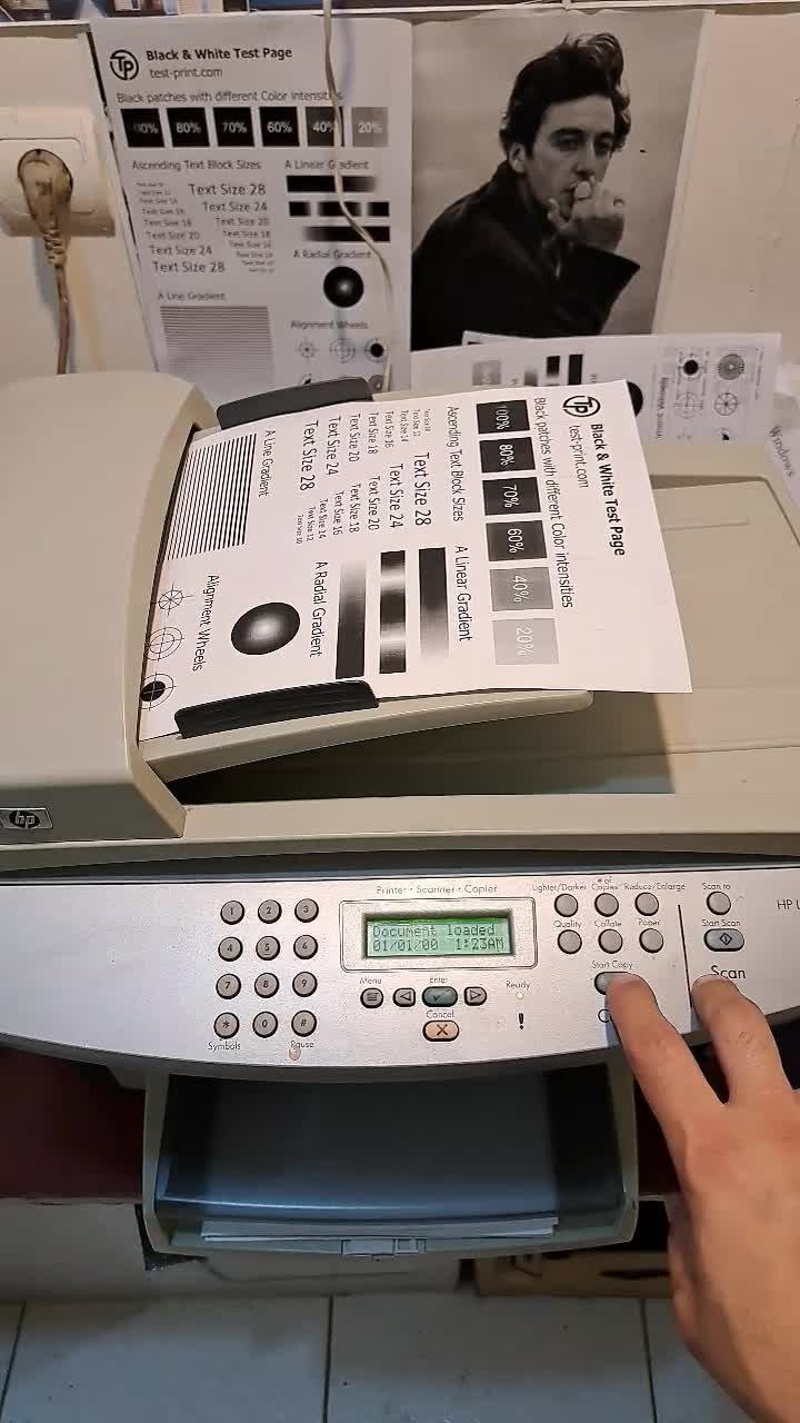 پرینتر ۳ کاره لیزری hp laserjet 3052 /تحت شبکه|پرینتر، اسکنر، کپی، فکس|تهران, شمسآباد|دیوار
