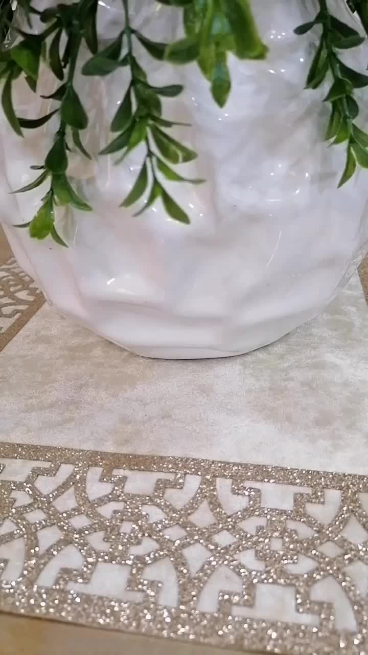 گل کریستال دست ساز|گل مصنوعی|هندیجان, |دیوار