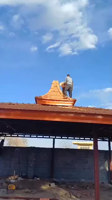 آلاچیق سفال ورق|خدمات پیشه و مهارت|نجف‌آباد, طالقانی|دیوار