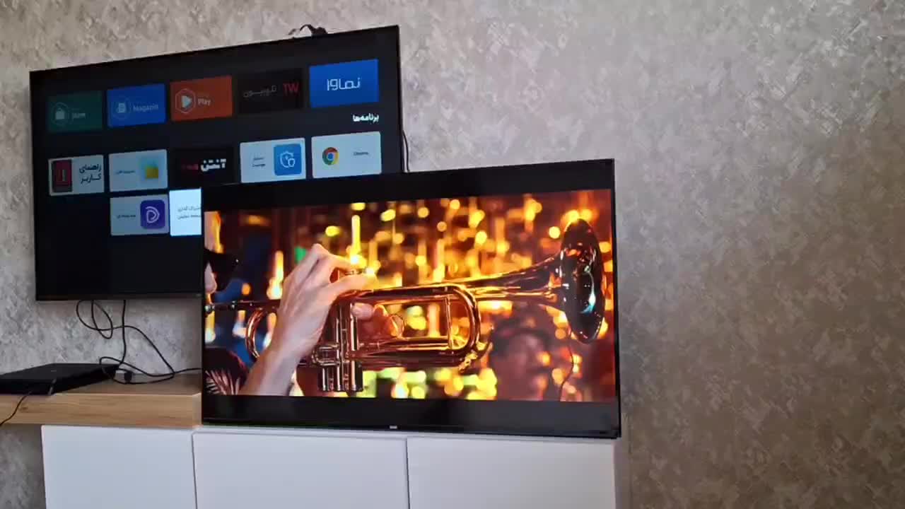 تلوزیون 50 اینچ سام نونو|تلویزیون و پروژکتور|رشت, چله خانه|دیوار