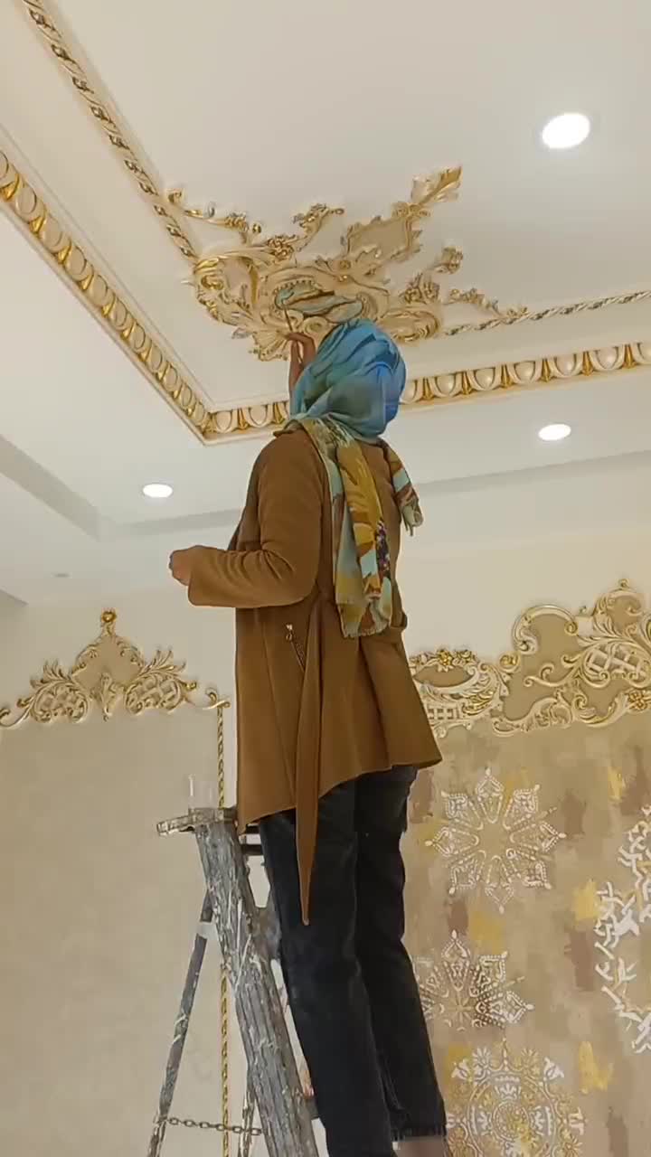 مجربترین گروه پتینه/دکوراسیون/ورق طلا/گچبری/میکرو|خدمات پیشه و مهارت|شیراز, قدوسی غربی|دیوار