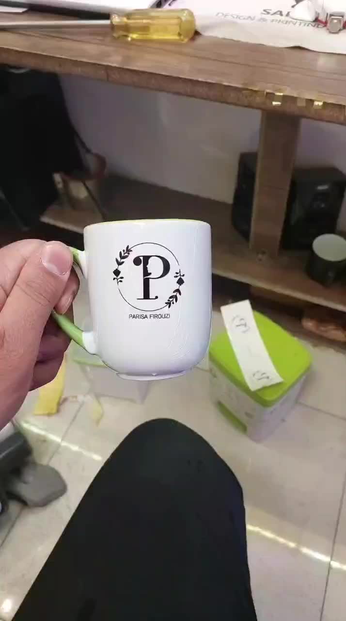 لیوان و ماگ سرامیکی با چاپ دلخواه|ظروف سرو و پذیرایی|شیراز, ارم|دیوار