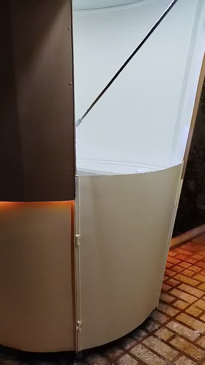 مغازه کیوسک طرح لیوان قهوه|کافیشاپ و رستوران|قم, گذر قلعه|دیوار