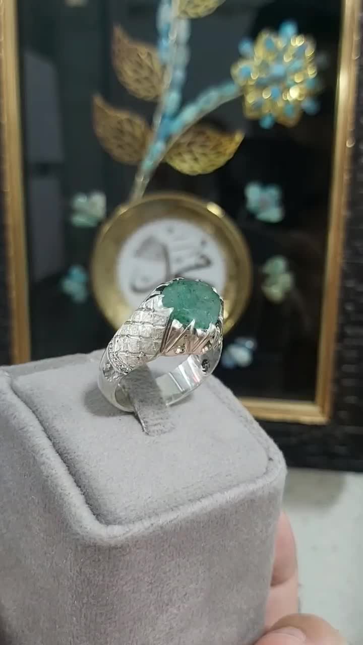 انگشتر زمرد|بدلیجات|کرمانشاه, |دیوار