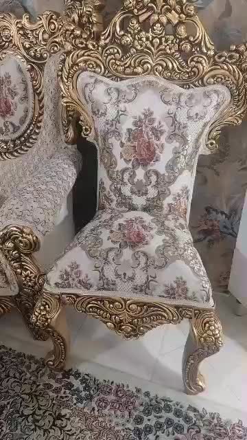 مبل استیل سلطنتی ۹نفره در حد نو|مبلمان خانگی و میز عسلی|بروجرد, |دیوار
