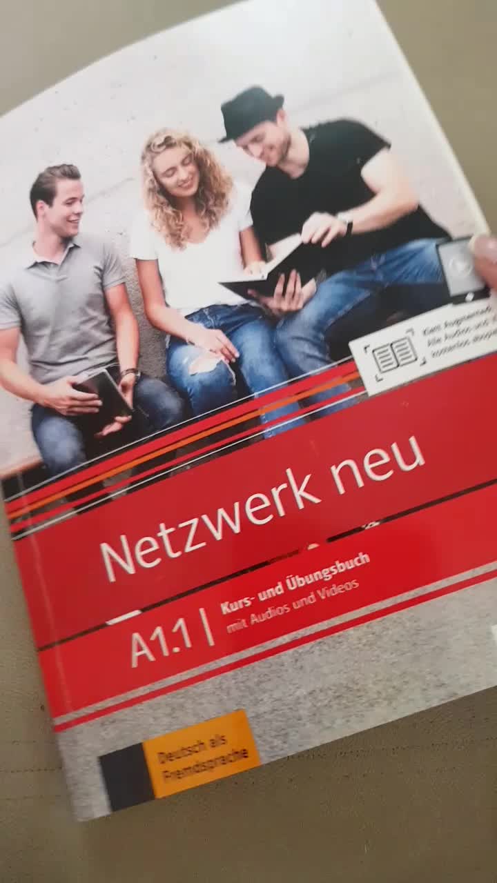 کتاب زبان آلمانی netzwerk neu A1.1|کتاب و مجله آموزشی|شیراز, سینما سعدی|دیوار