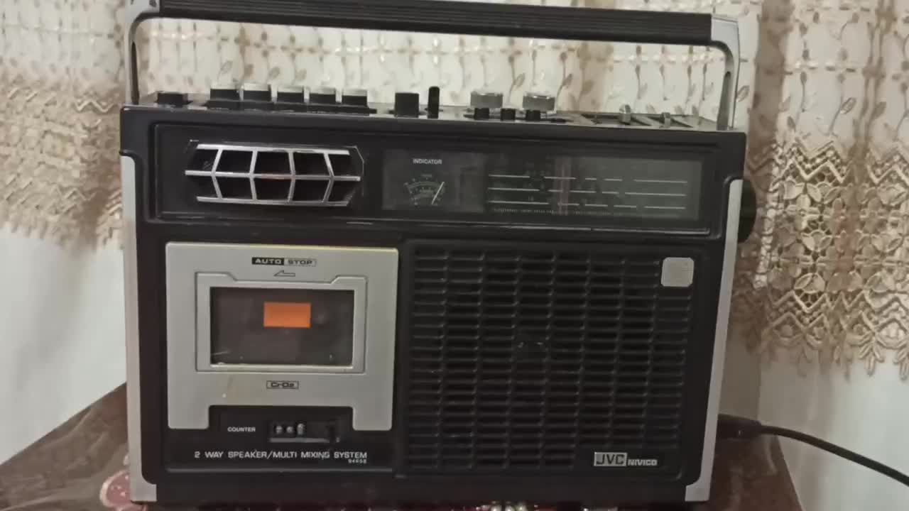 رادیو ضبط قدیمی ژاپن|سیستم صوتی خانگی|تبریز, |دیوار