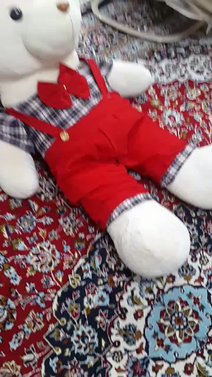 عروسک خرسی پارچه خارجی اندازه 1/50 داخل لایکو|اسباب‌‌بازی|نیشابور, امام خمینی|دیوار
