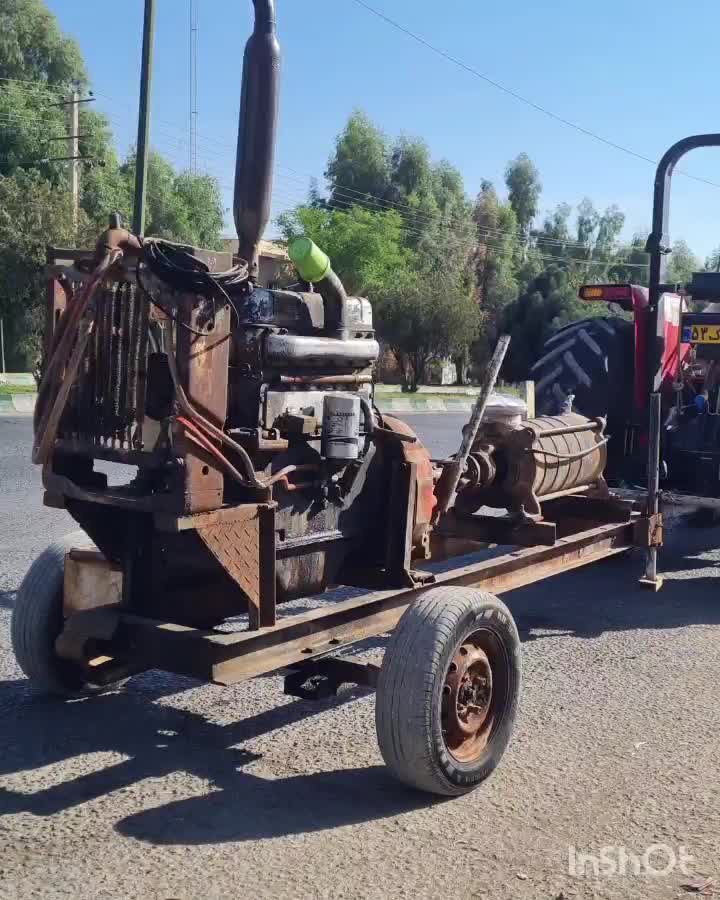 موتور اب کشاورزی رومانی ۶۵اسب بخار مصرف سوخت دیزلی|ماشین‌آلات صنعتی|پلدختر, |دیوار