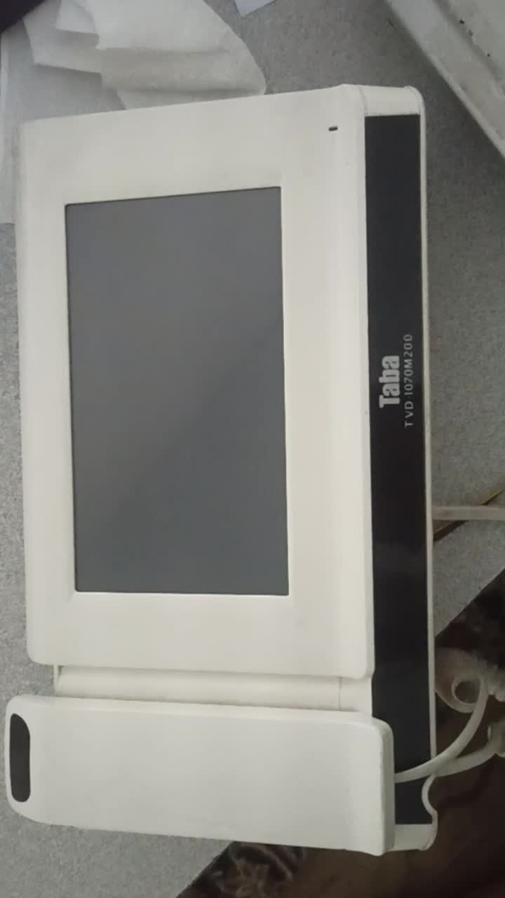 آیفون تصویری تابا مدل tvd 1070 m200|صوتی و تصویری|هشتگرد, شهرک اداری|دیوار